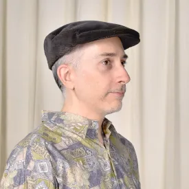 80s does 1940s Vintage Corduroy Cap