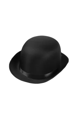Black Bowler Hat