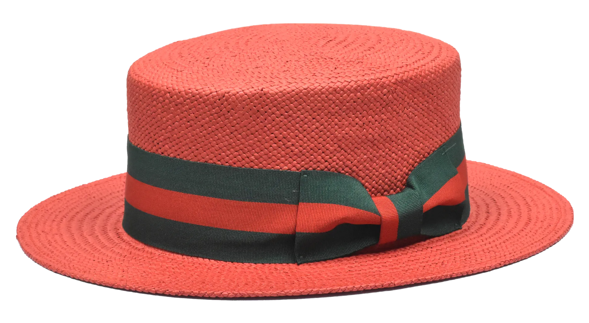 Bruno Capleo Boater BC-637 Red/Green