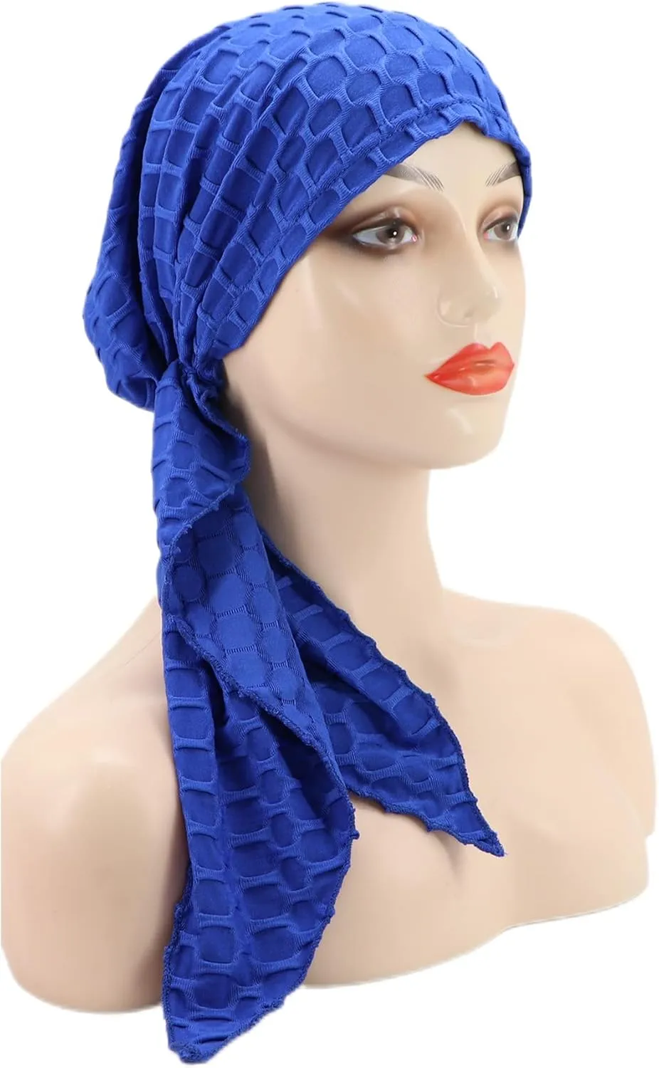 Coolwife Womens Chemo Cancer Turbans Cap Pre-Tied Hair Cover Wrap Hats Sleep Scarf Headwrap