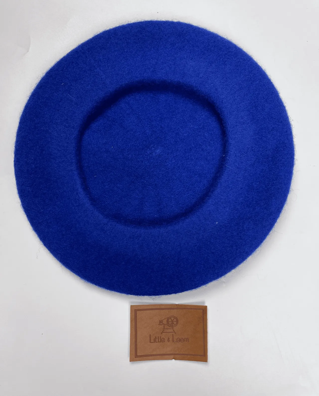 DARK BLUE BERET CAP - KIDS