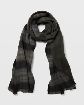 Double-Faced Striped Scarf