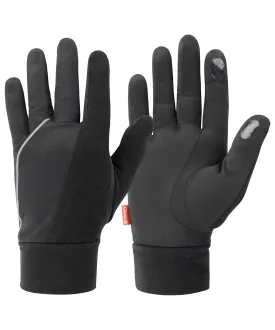 Elite running gloves | Black