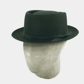 Forest Green Pork Pie Trilby