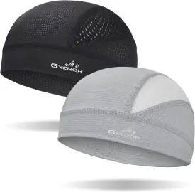GXCROR Cooling Skull Cap for Men Women Sweat-Wicking Breathable Mesh Liner for Helmets, Summer Cycling Motorcycle