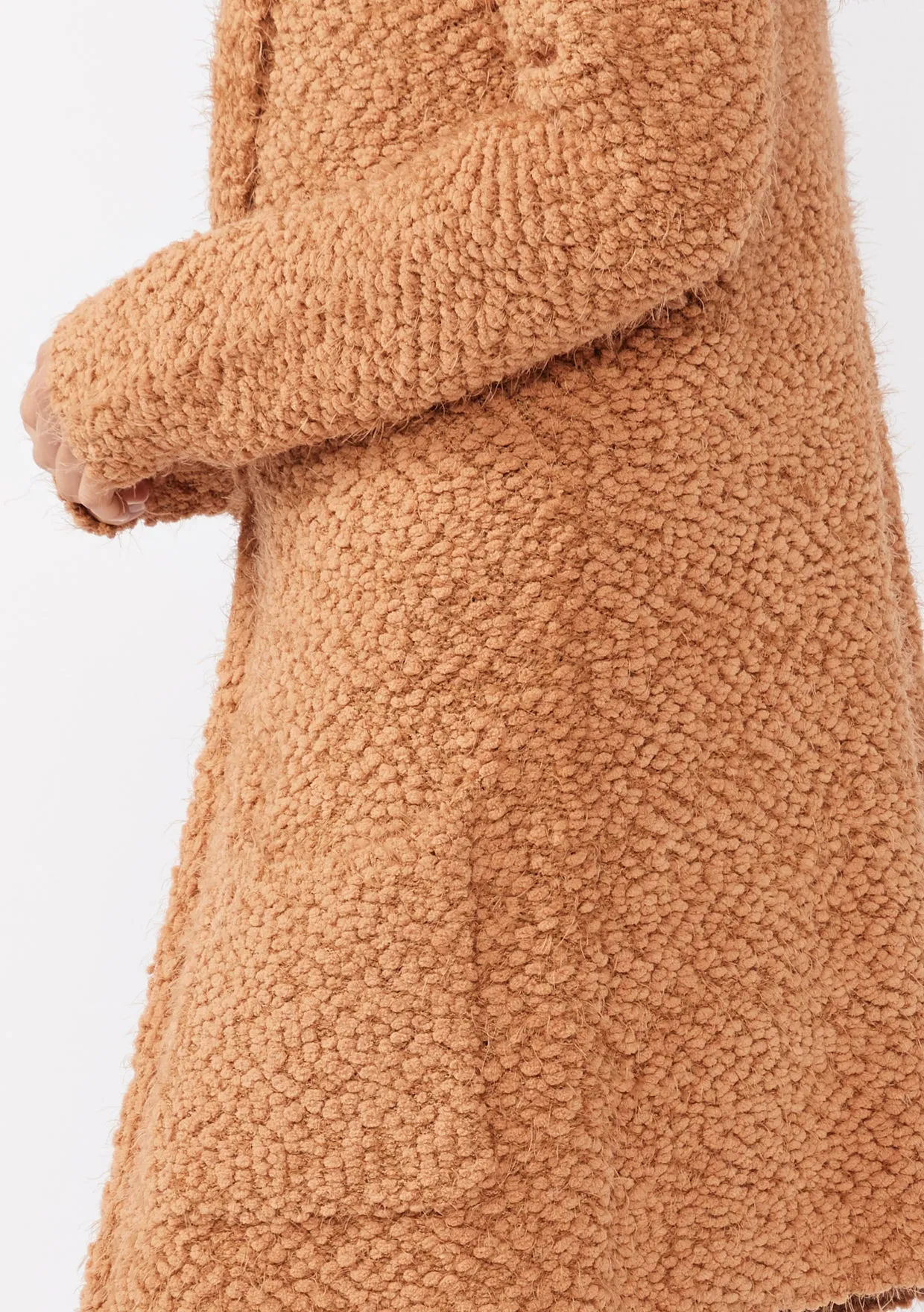 Hooded Cardigan with Pockets