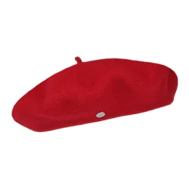 Héritage par Laulhère Hats Authentique Merino Wool Beret - Red