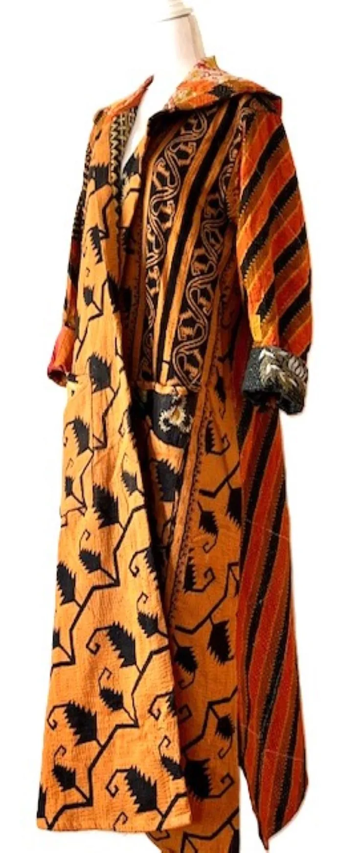 Kantha Bae New Style Rising Sun Coat Comfortable and Warm. Dramatic.