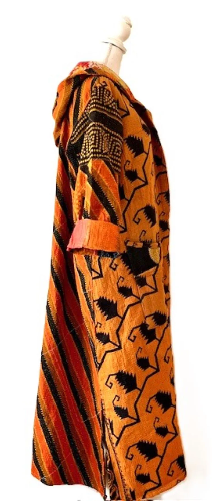 Kantha Bae New Style Rising Sun Coat Comfortable and Warm. Dramatic.