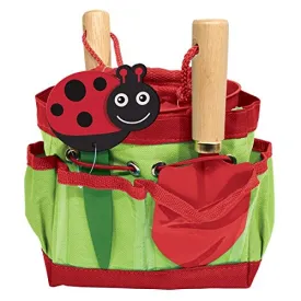 Little Moppet Garden Growing Kit Red Bucket With Accessories
