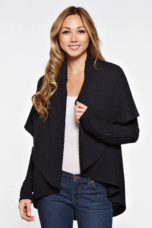 Long Sleeve Two Way Duster