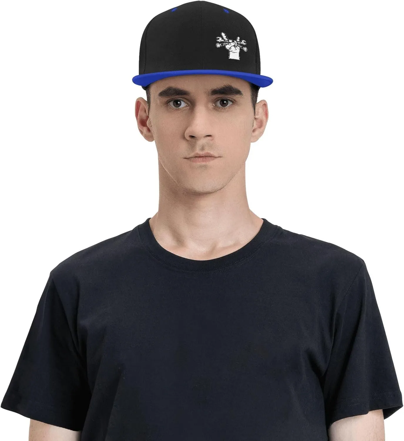 Mechanic Wrenches Hat Funny Snapback Flat Brim Bill Hip Hop Baseball Cap Women Men Gift