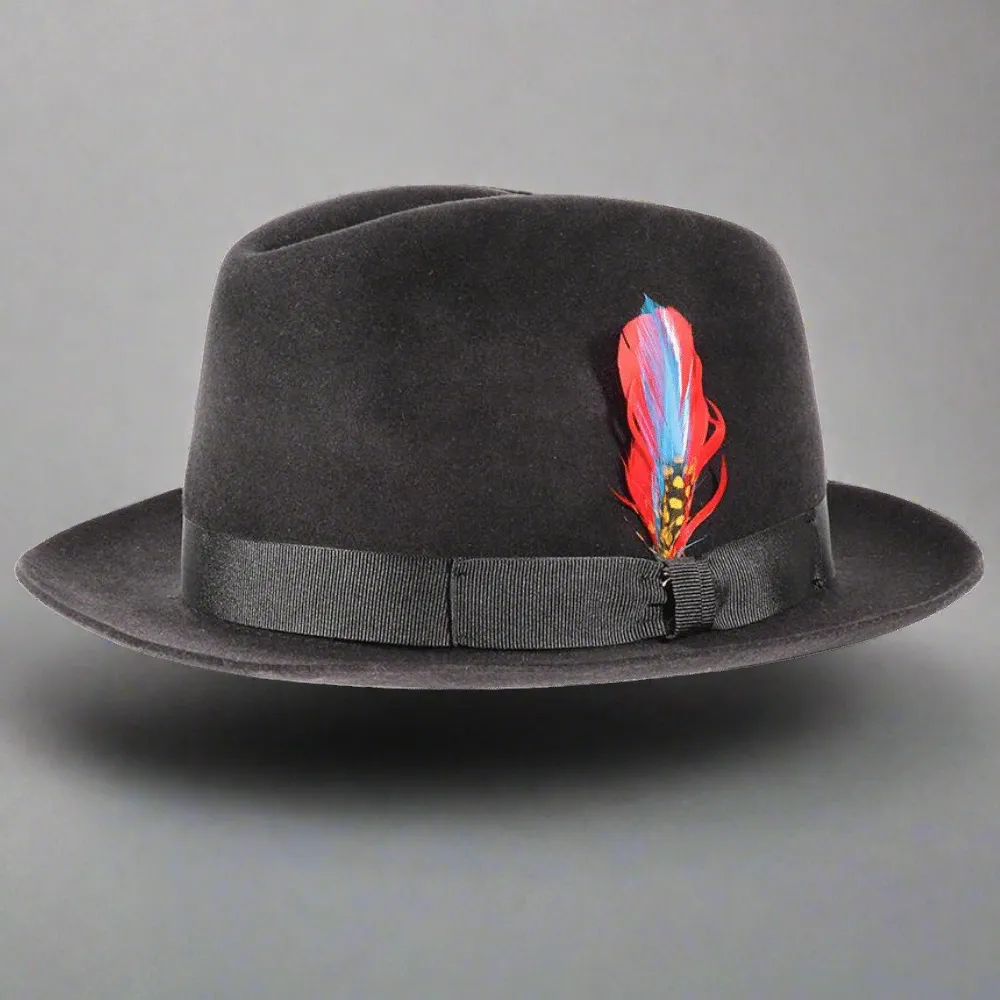 Men's Trilby Hat - Black