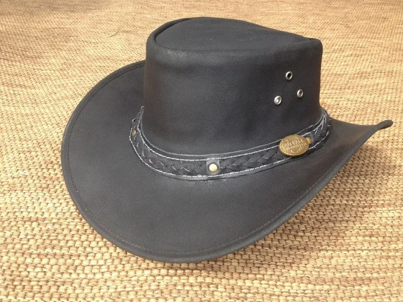 Outback Survival Gear - Buffalo Hat in Black (H3002)