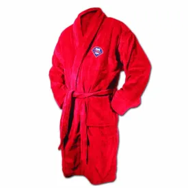 Philadelphia Phillies Red Terrycloth Bathrobe