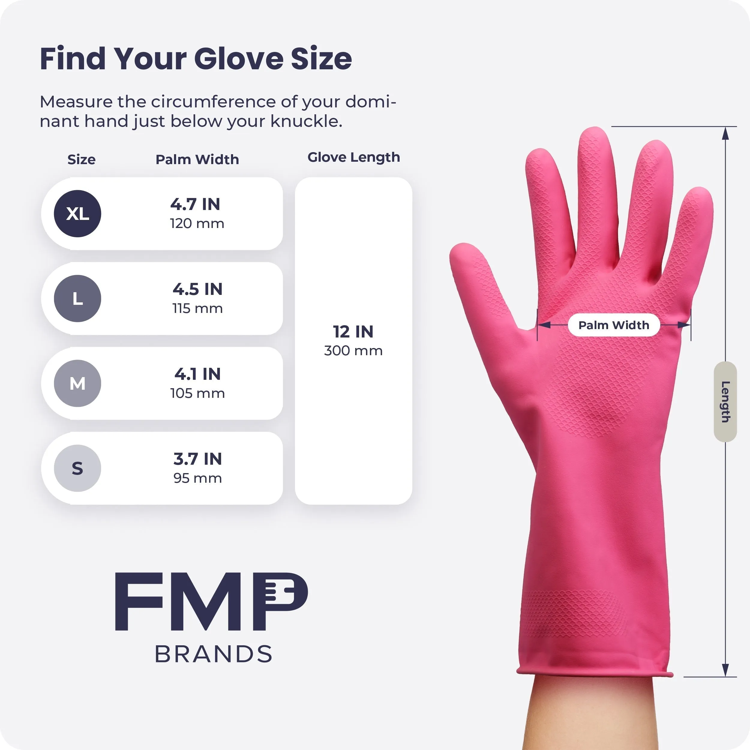 Pink Dish Dashing Gloves 120 Pair (M)