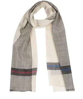 'Pixel' Cashmere & Merino Wool Scarf