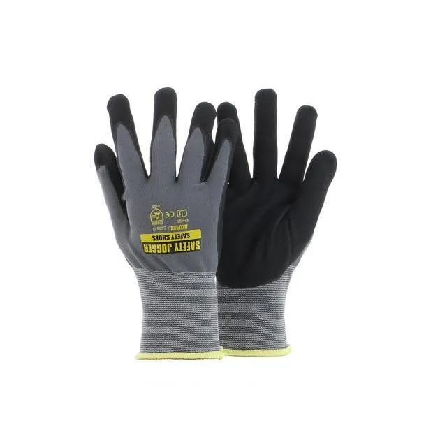 Safety Jogger ALLFLEX Nitrile Foam Nitrile Coated Palm & Nylon Liner Gloves (EN388)
