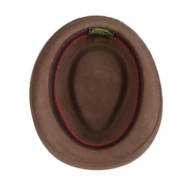 Scala Rexburg Wool Stingy Brim Trilby Hat