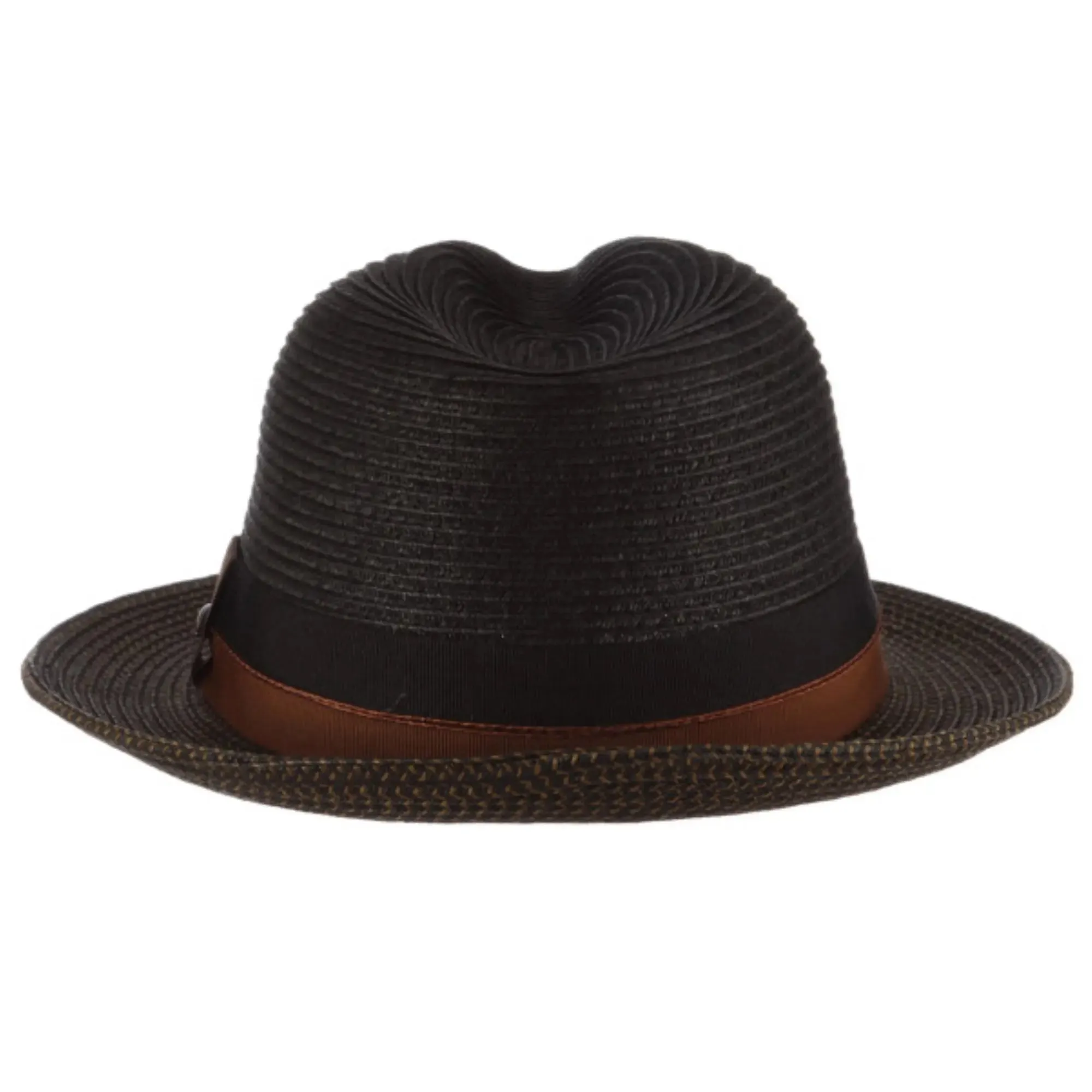 Scala York Pinch Front Straw Trilby Hat
