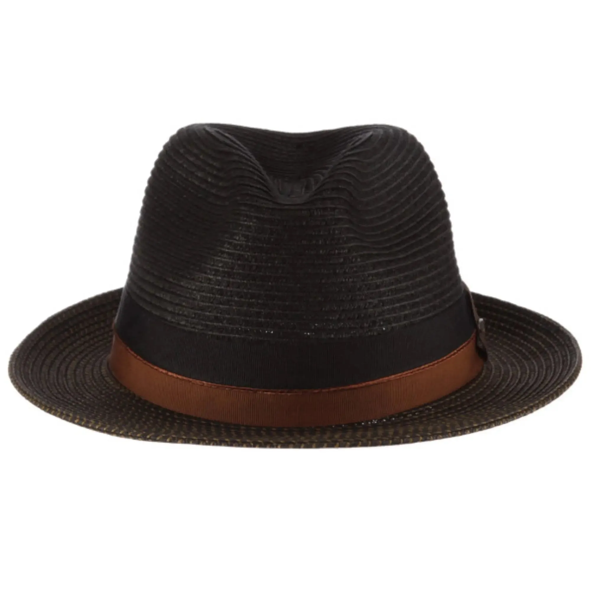 Scala York Pinch Front Straw Trilby Hat