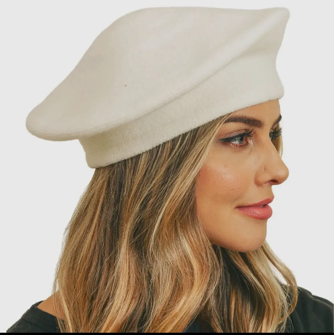 Solid French Beret Hat