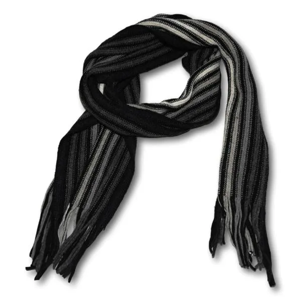 Striped Lambswool Scarf