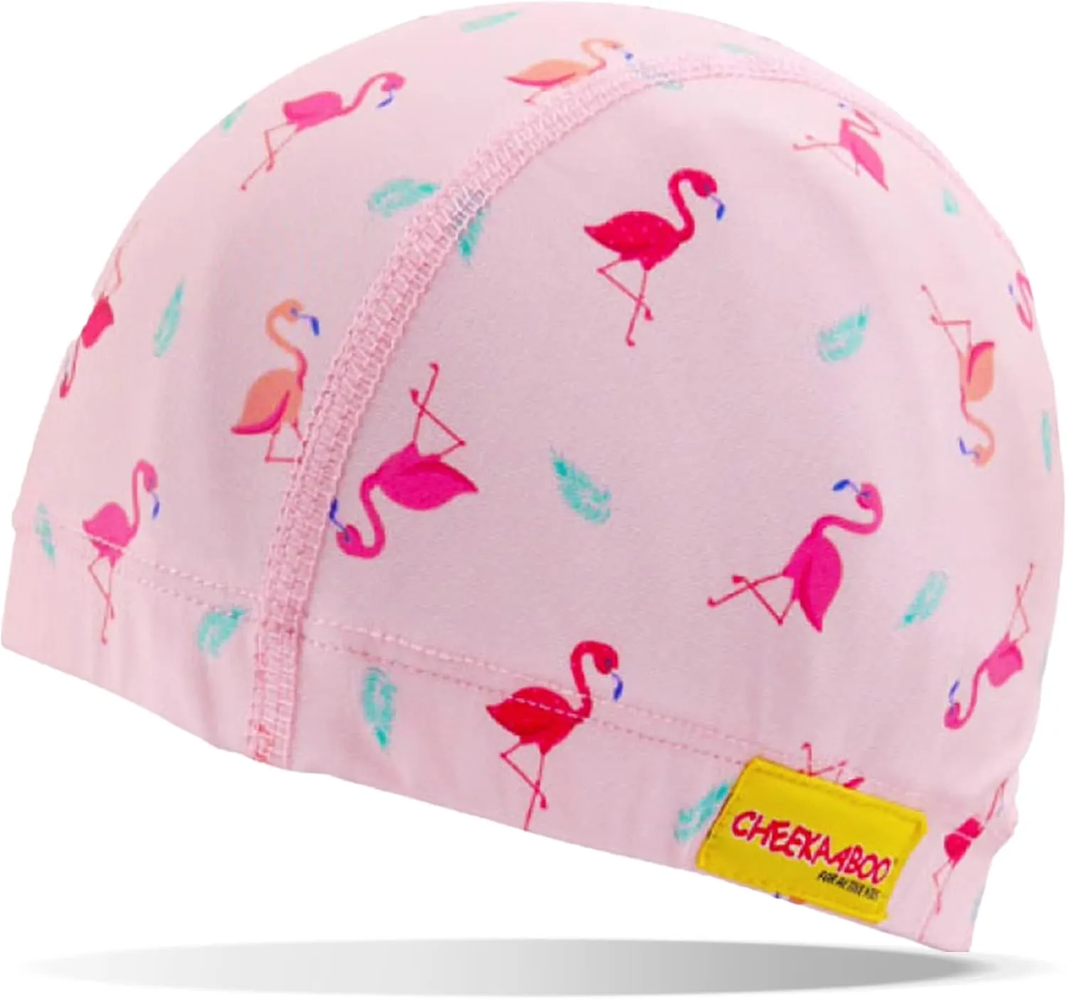 Swim Cap for Kids, Soft, Stretchable Spandex Swimming Hat, Quick-Dry Toddler and Kids Swimming Cap for 2-8 Years Old, Ideal for Beach and Pool
