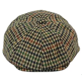 Tweed Newsboy Cap Blinders Baker Boy Flat Elasticated Hat