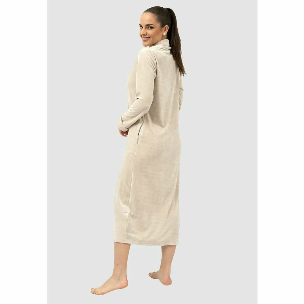 Vancouver Button Up Bamboo & Cotton Robe