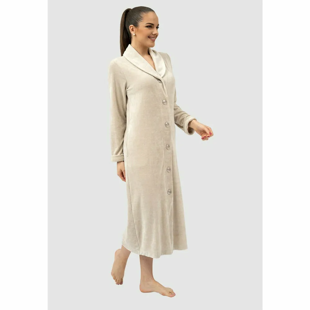 Vancouver Button Up Bamboo & Cotton Robe