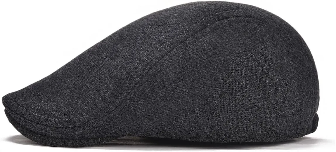 VOBOOM Men's Cotton Flat Ivy Gatsby Newsboy Driving Hat Cap