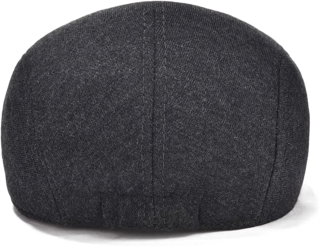 VOBOOM Men's Cotton Flat Ivy Gatsby Newsboy Driving Hat Cap