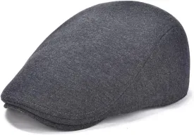 VOBOOM Men's Cotton Flat Ivy Gatsby Newsboy Driving Hat Cap