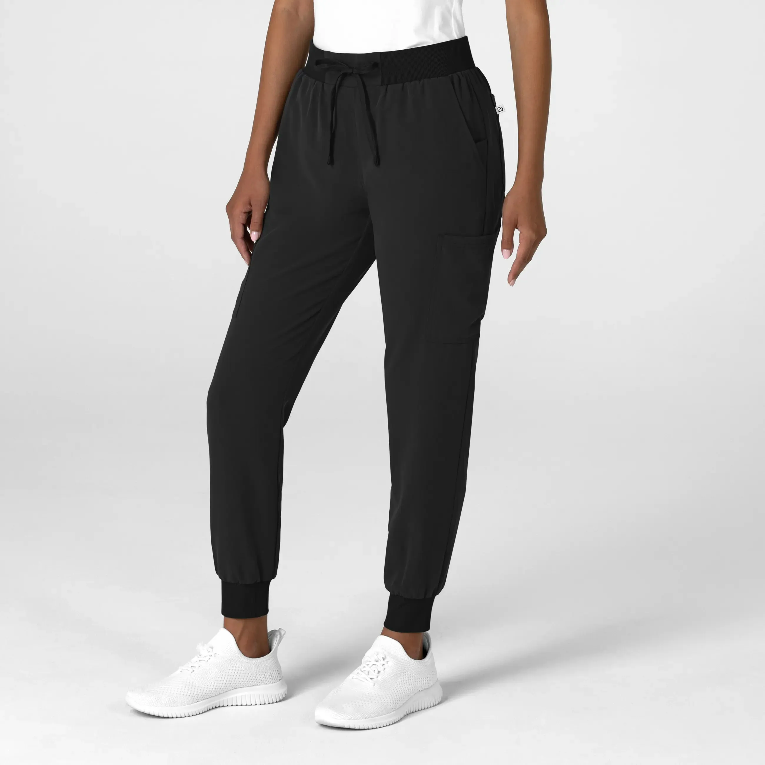 Wink Women's Jogger Utility Scrub Pant - Black