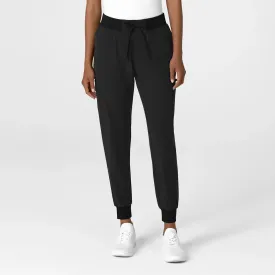 Wink Women's Jogger Utility Scrub Pant - Black
