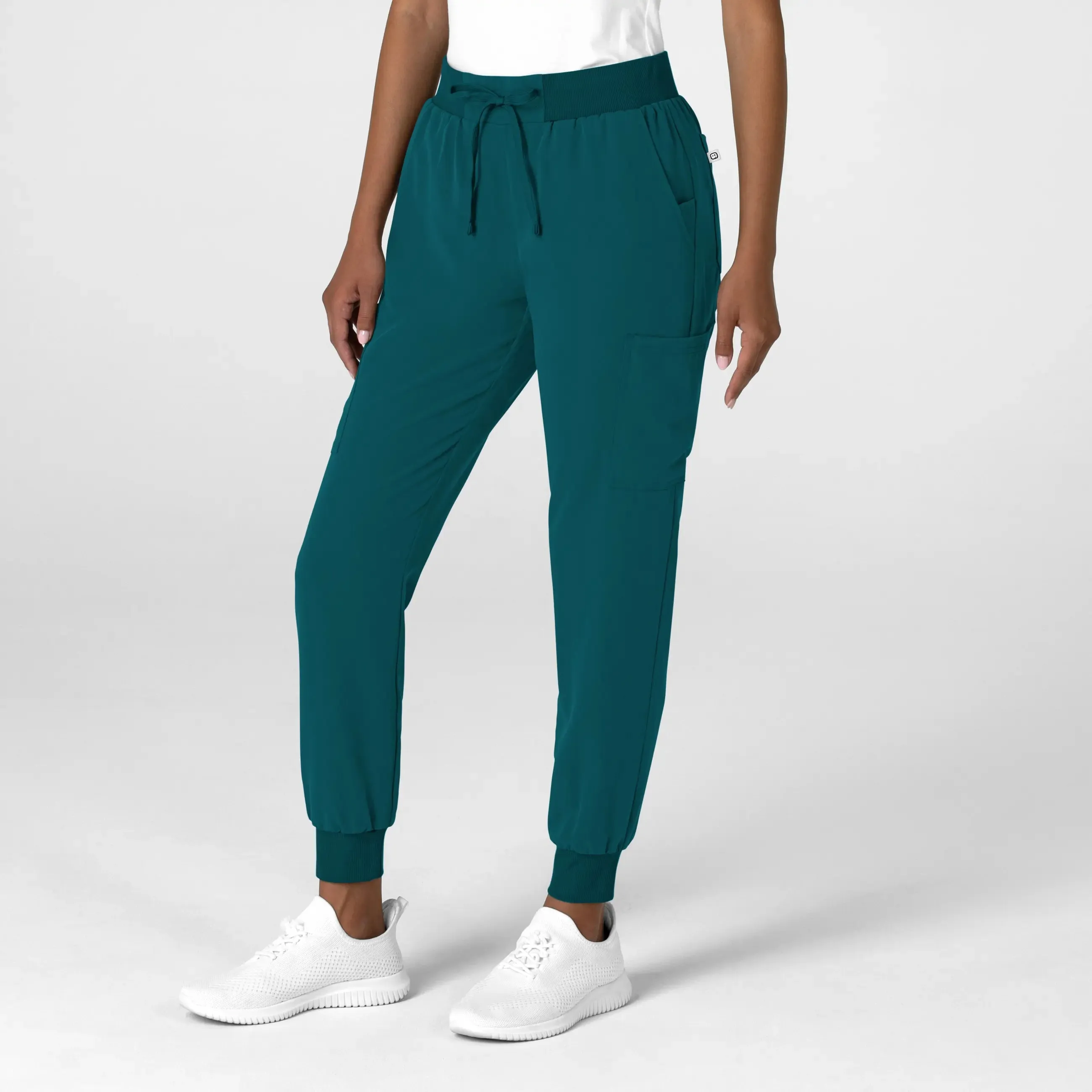 Wink Women's Jogger Utility Scrub Pant - Caribbean Blue