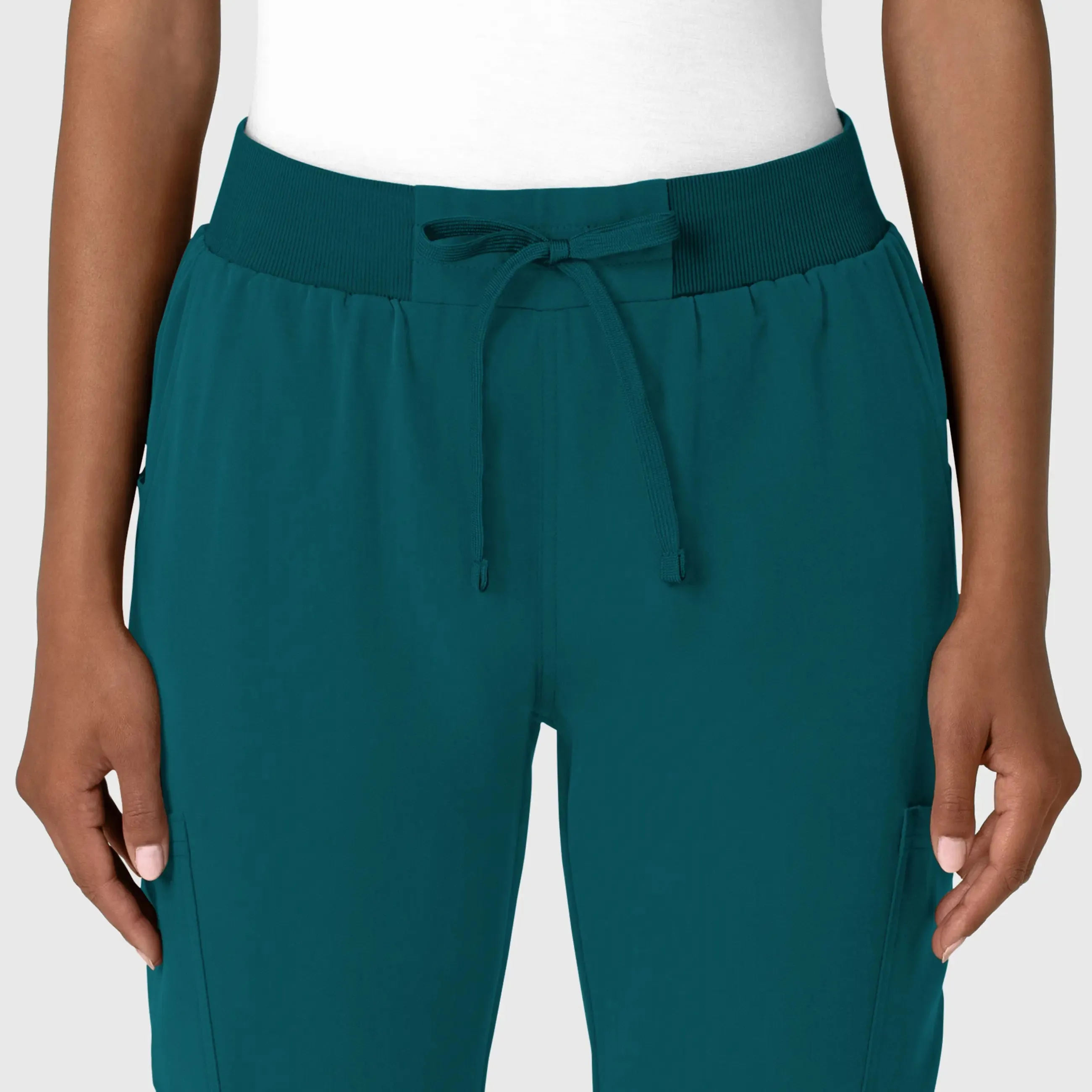 Wink Women's Jogger Utility Scrub Pant - Caribbean Blue