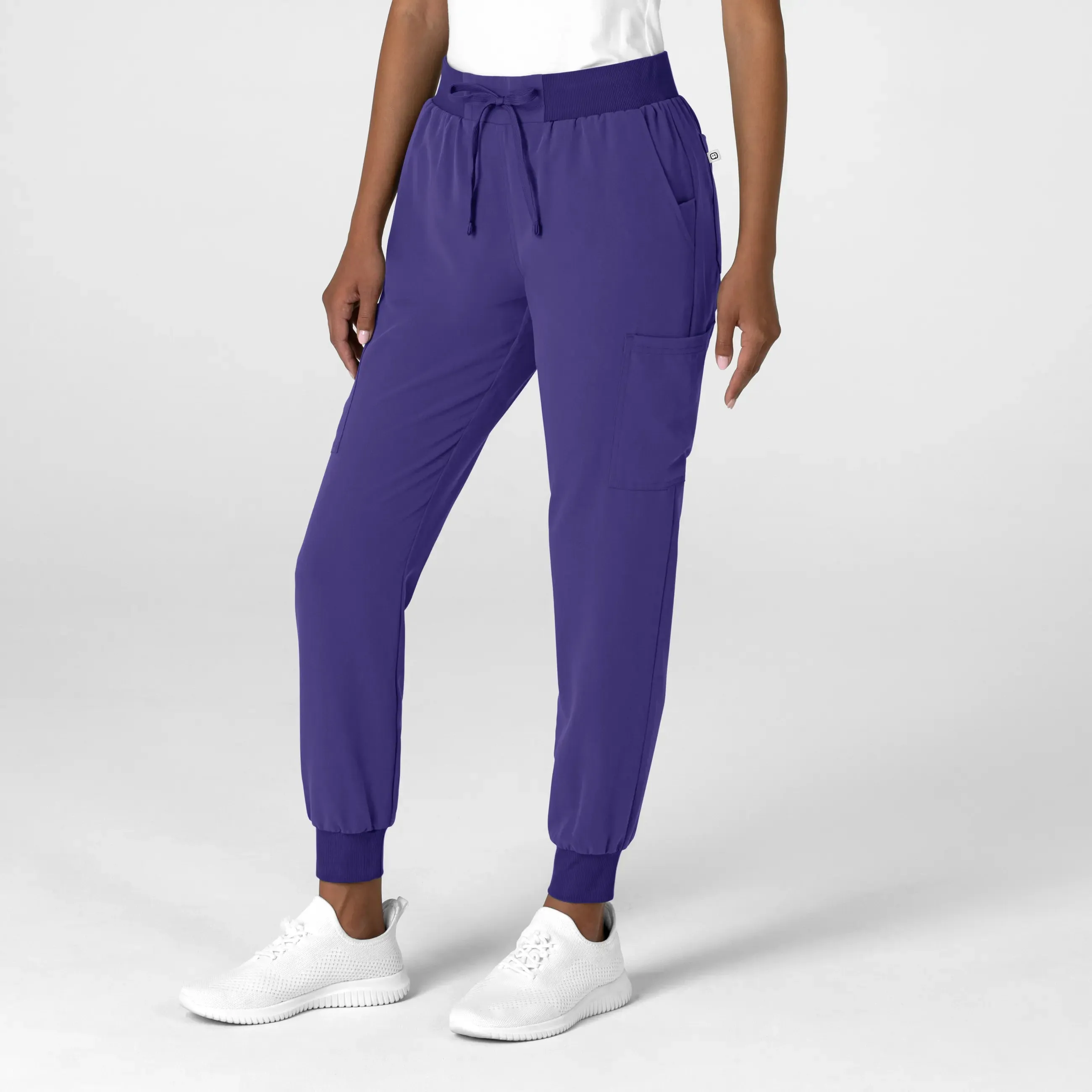 Wink Women's Jogger Utility Scrub Pant - Grape