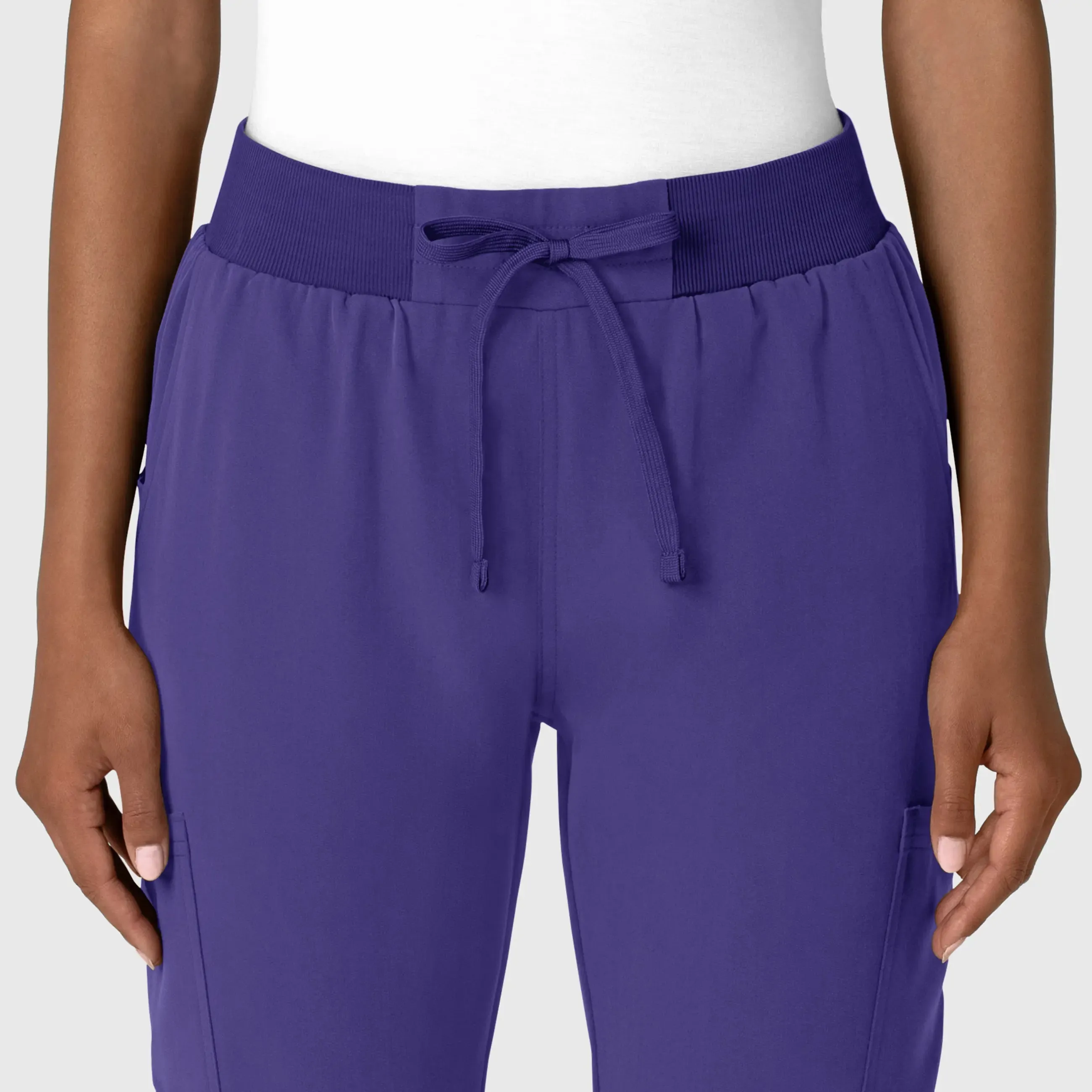Wink Women's Jogger Utility Scrub Pant - Grape