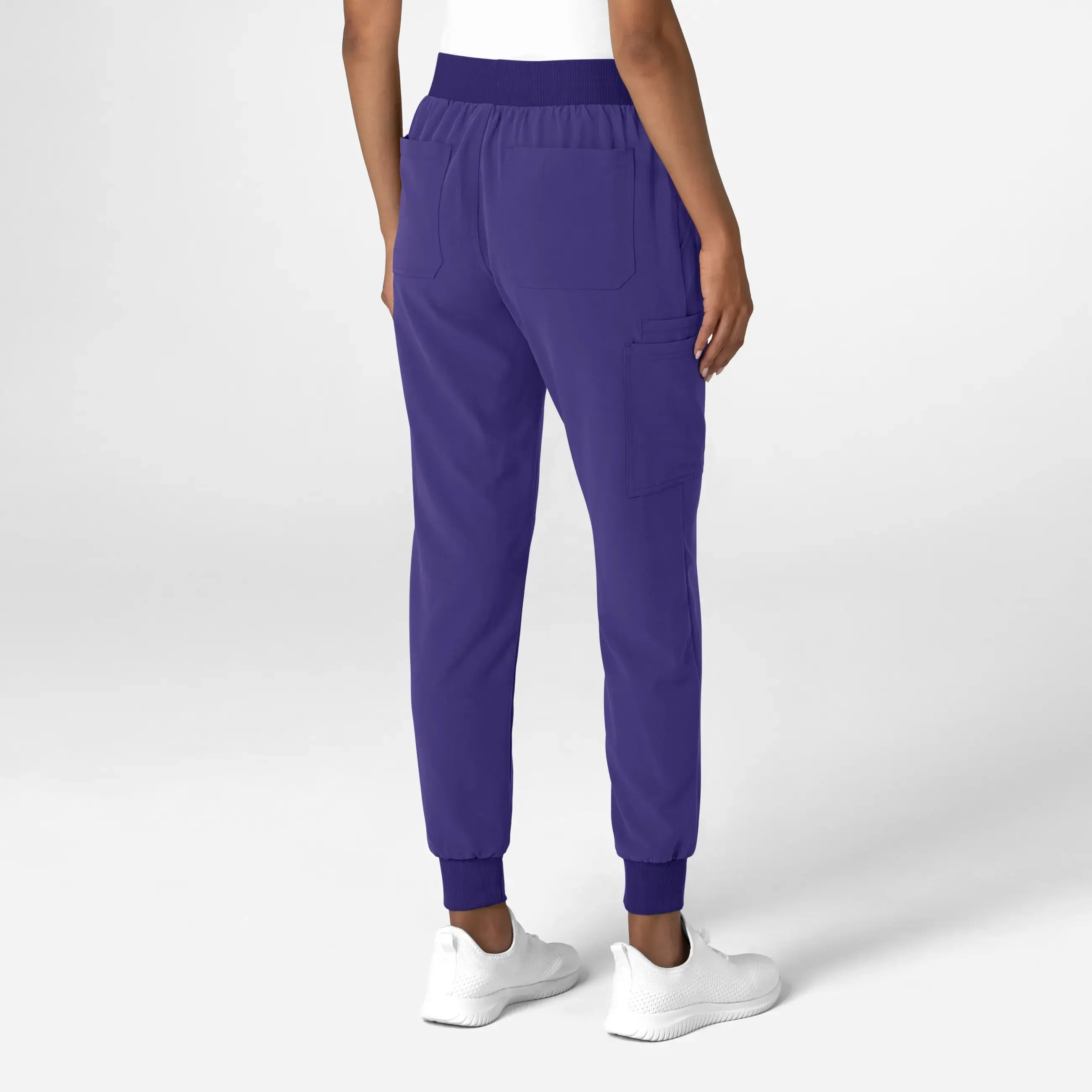 Wink Women's Jogger Utility Scrub Pant - Grape