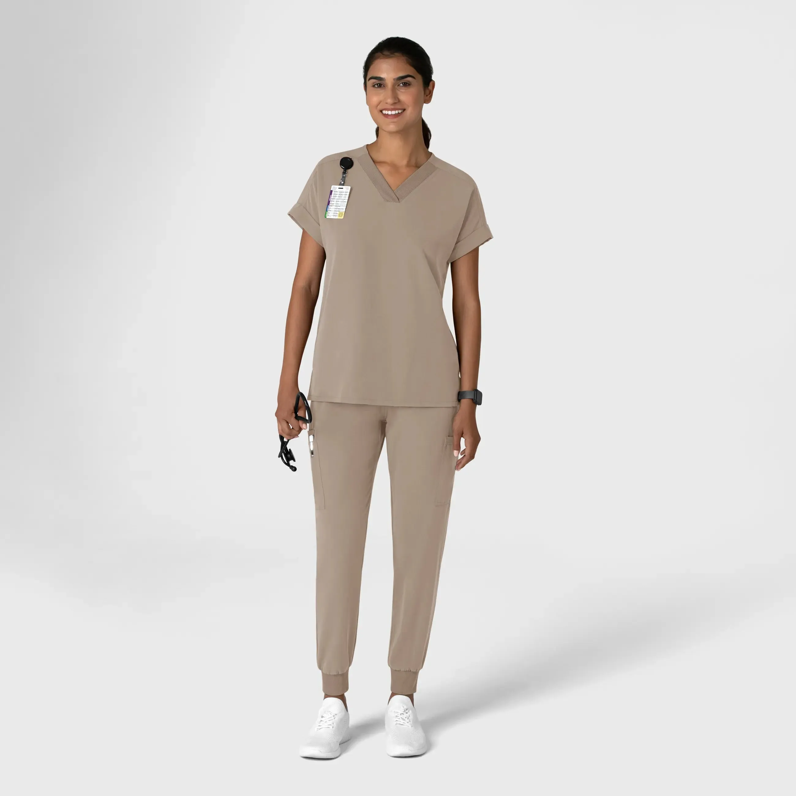 Wink Women's Jogger Utility Scrub Pant - Haze