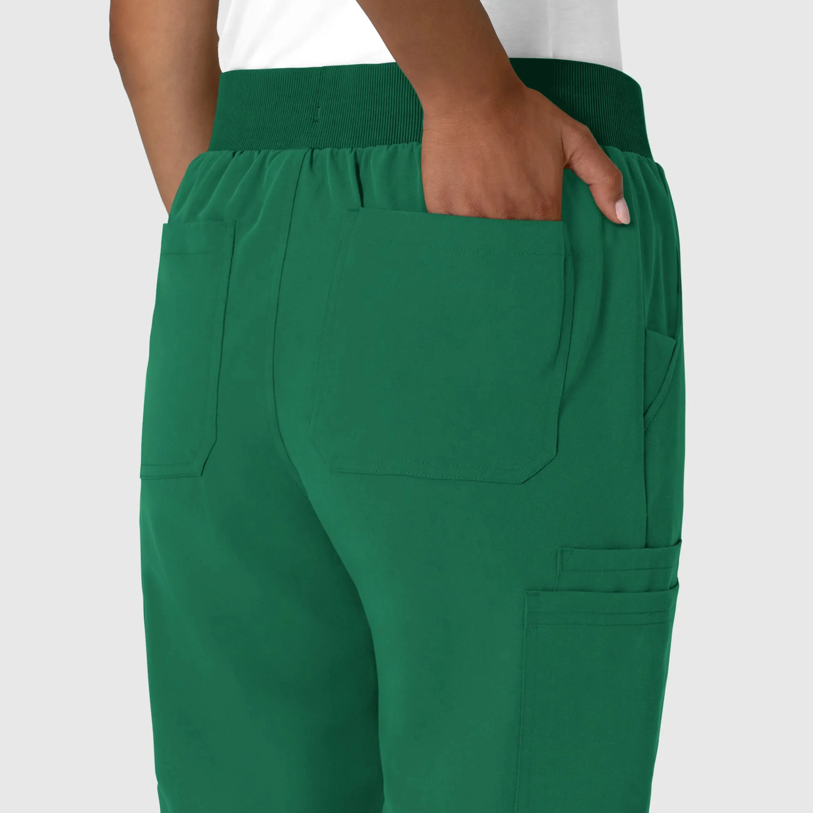 Wink Women's Jogger Utility Scrub Pant - Hunter