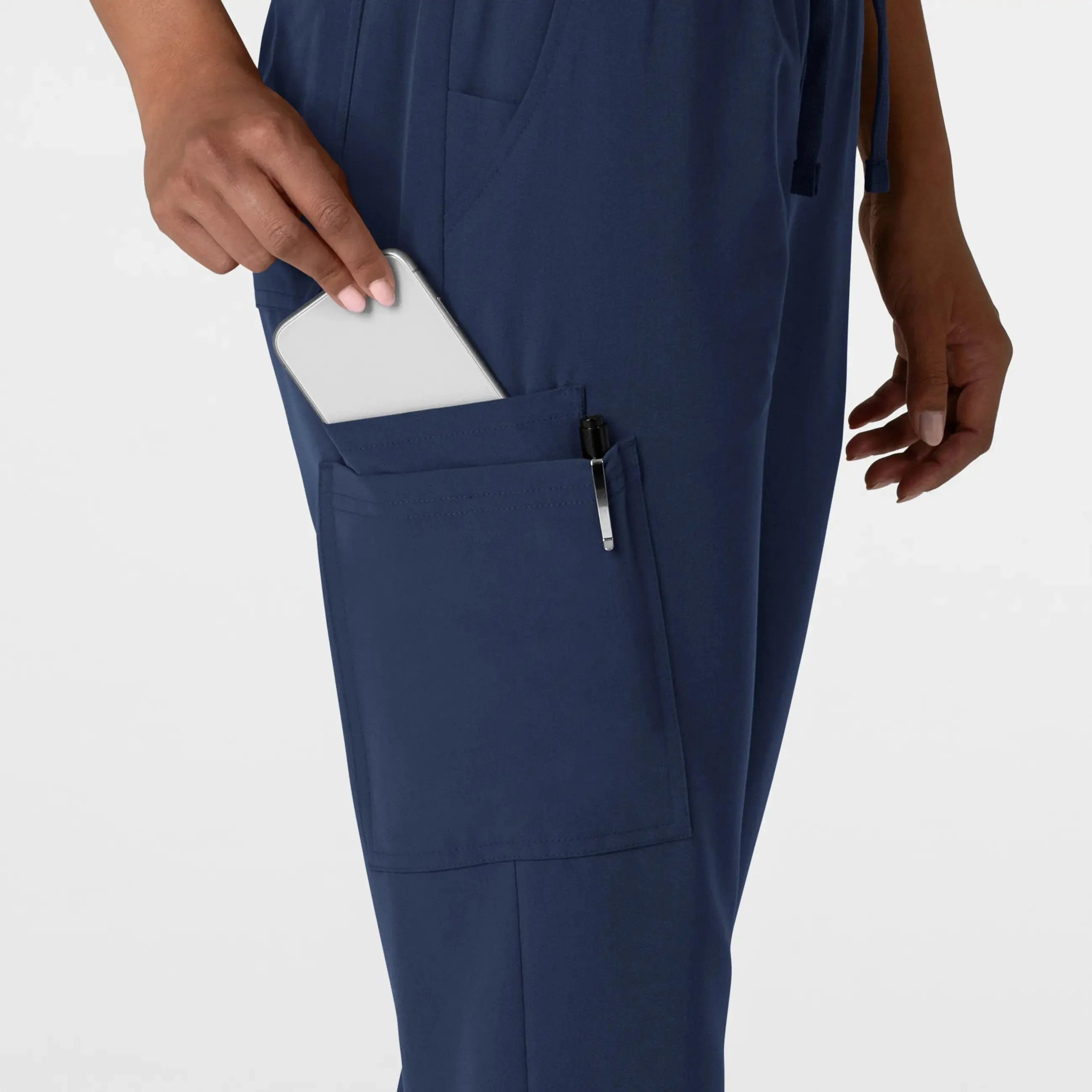 Wink Women's Jogger Utility Scrub Pant - Navy