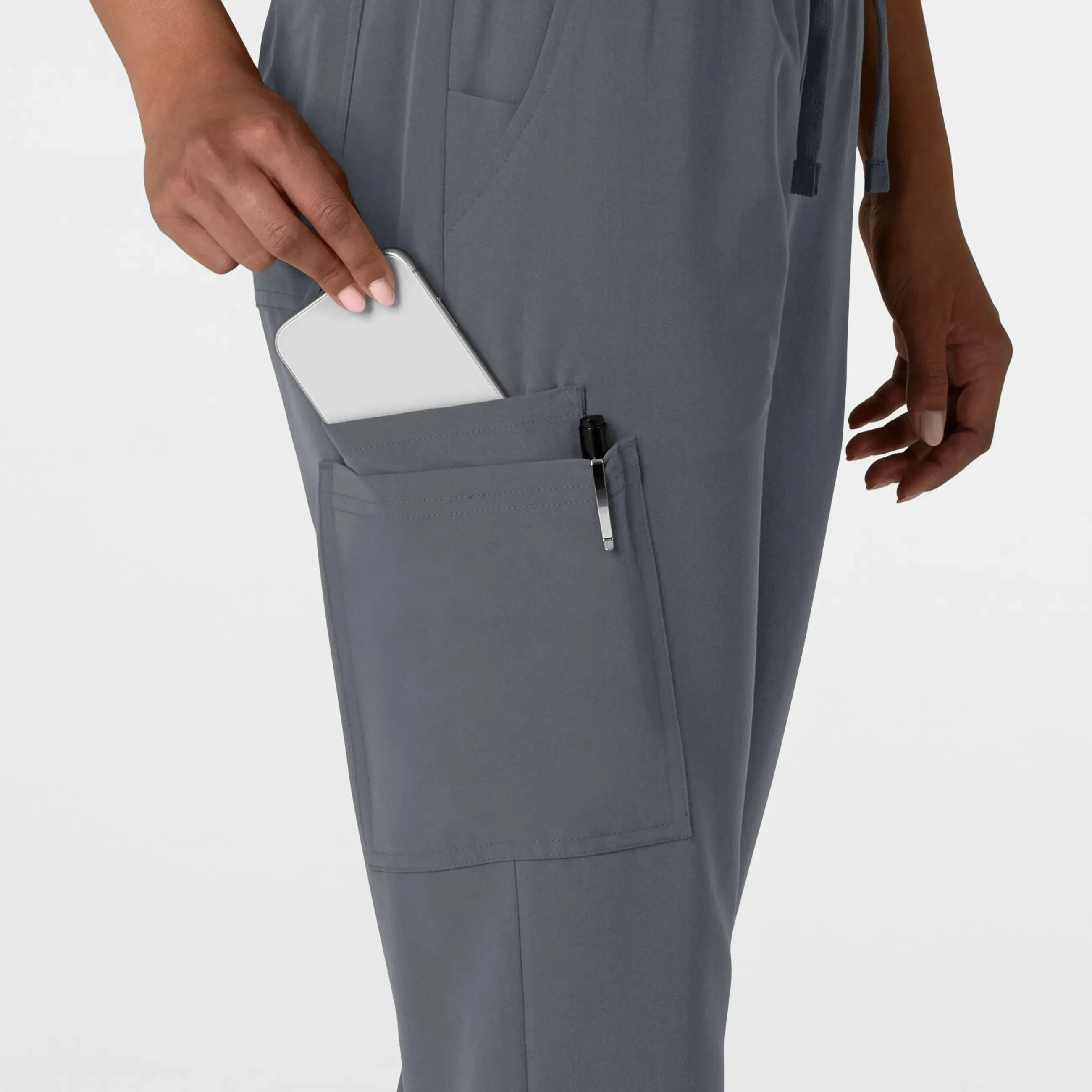 Wink Women's Jogger Utility Scrub Pant - Pewter