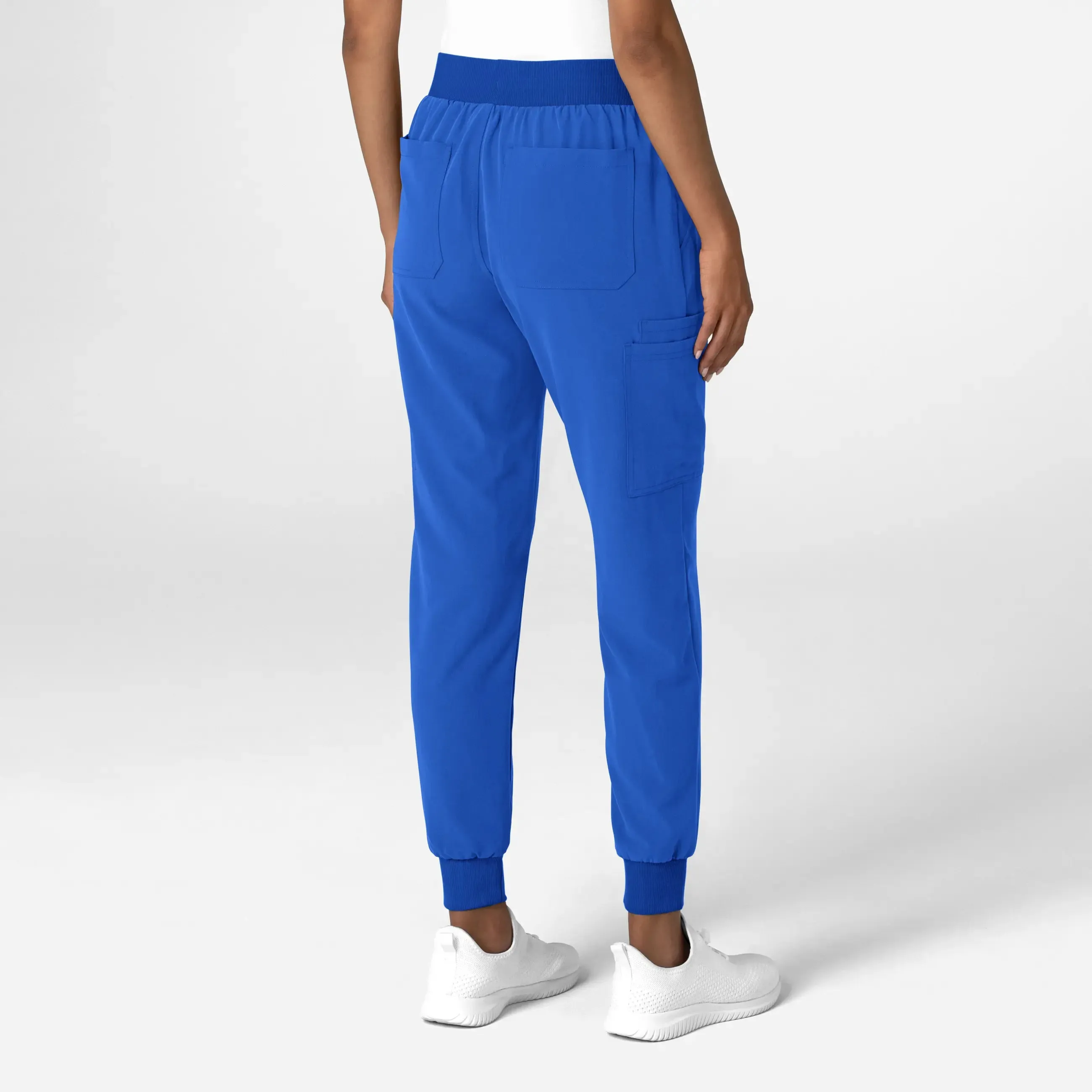 Wink Women's Jogger Utility Scrub Pant - Royal Blue