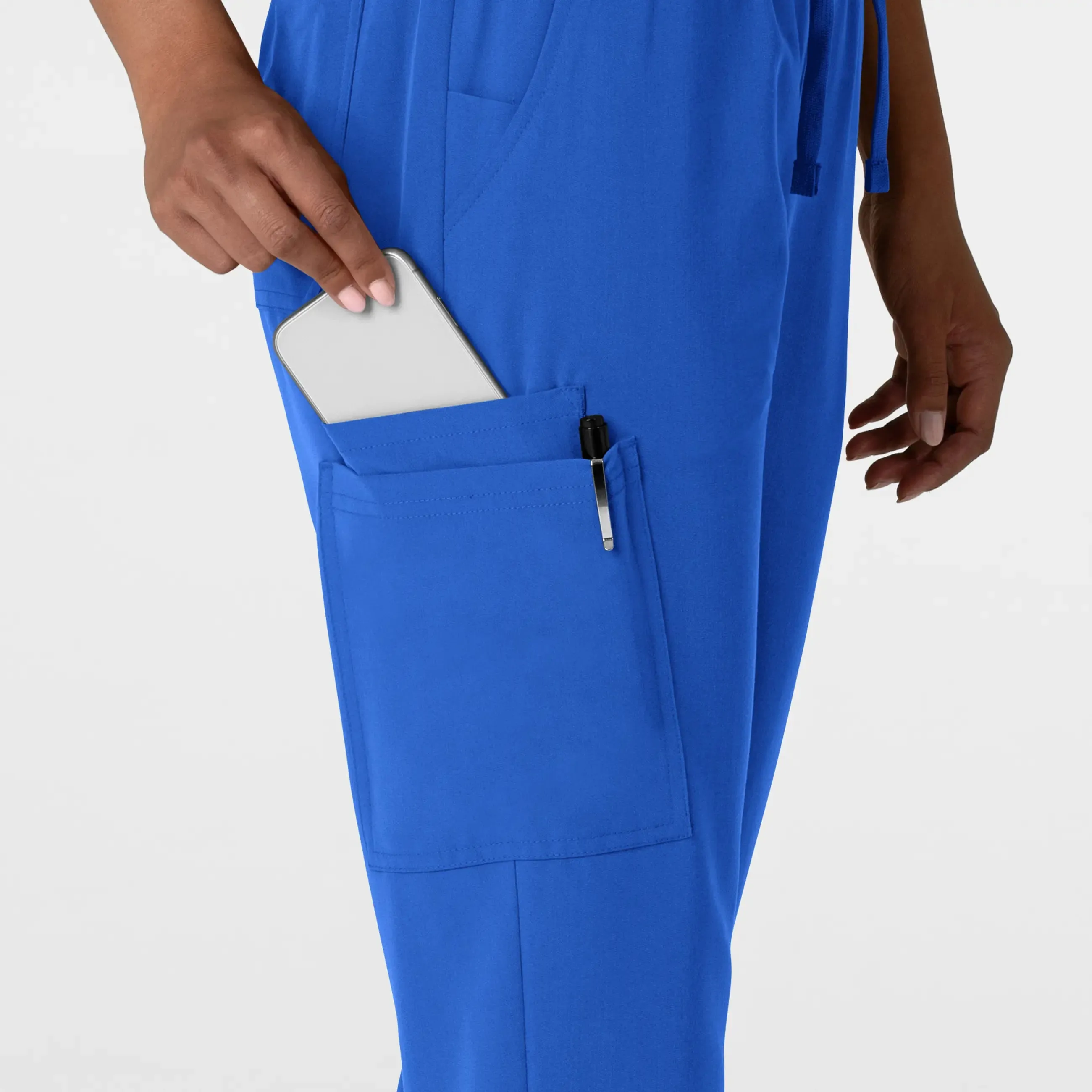 Wink Women's Jogger Utility Scrub Pant - Royal Blue