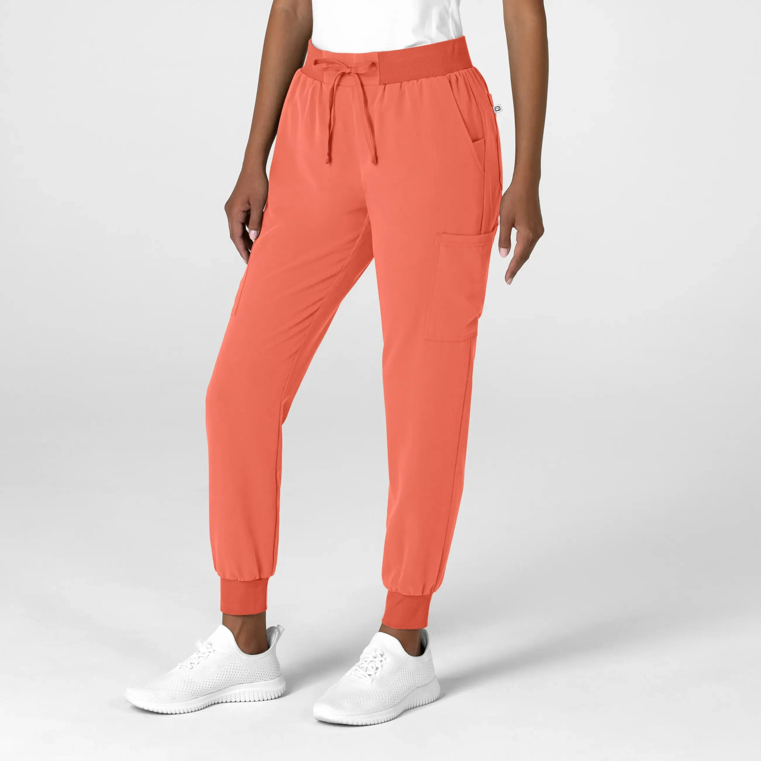 Wink Women's Jogger Utility Scrub Pant - Sugar Coral