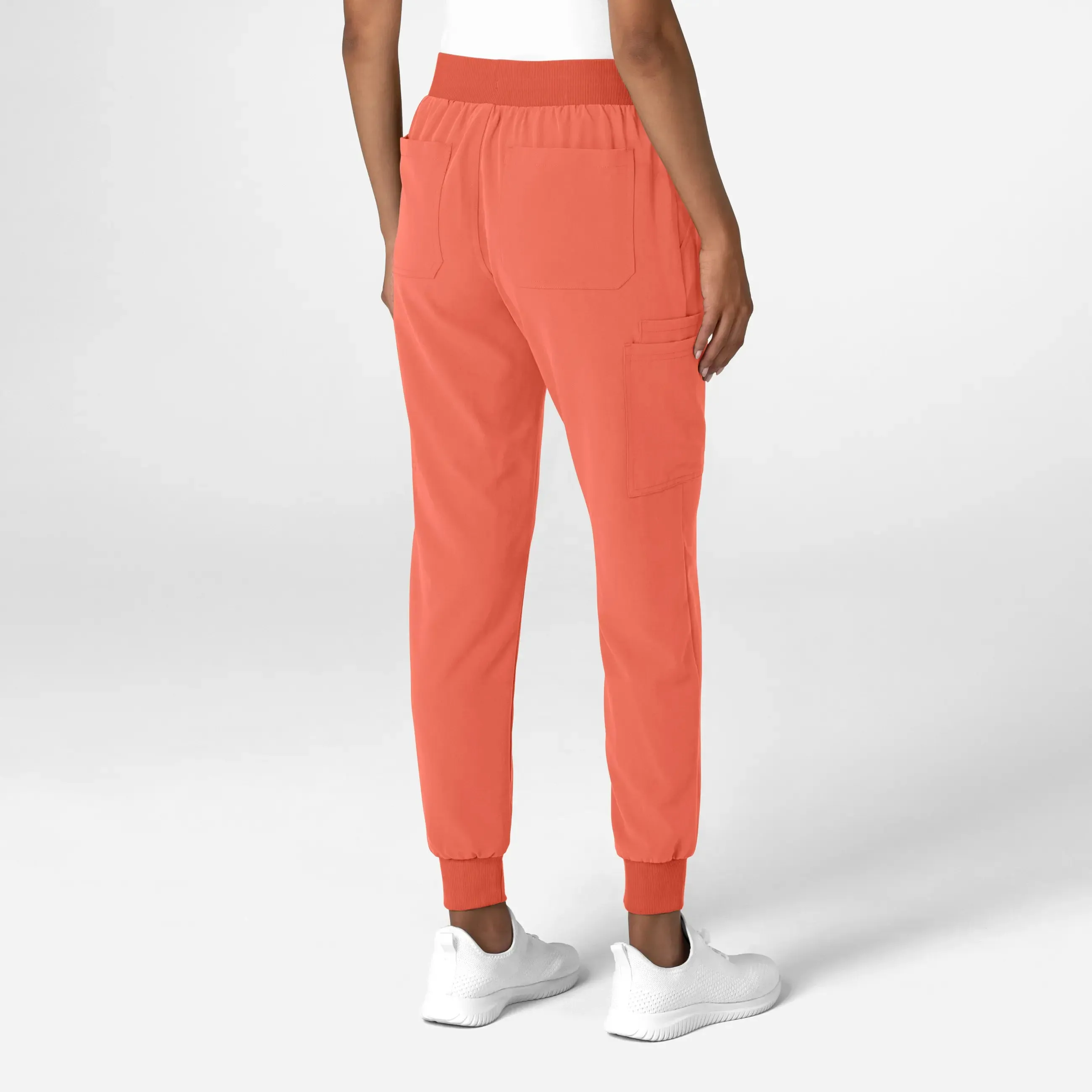 Wink Women's Jogger Utility Scrub Pant - Sugar Coral