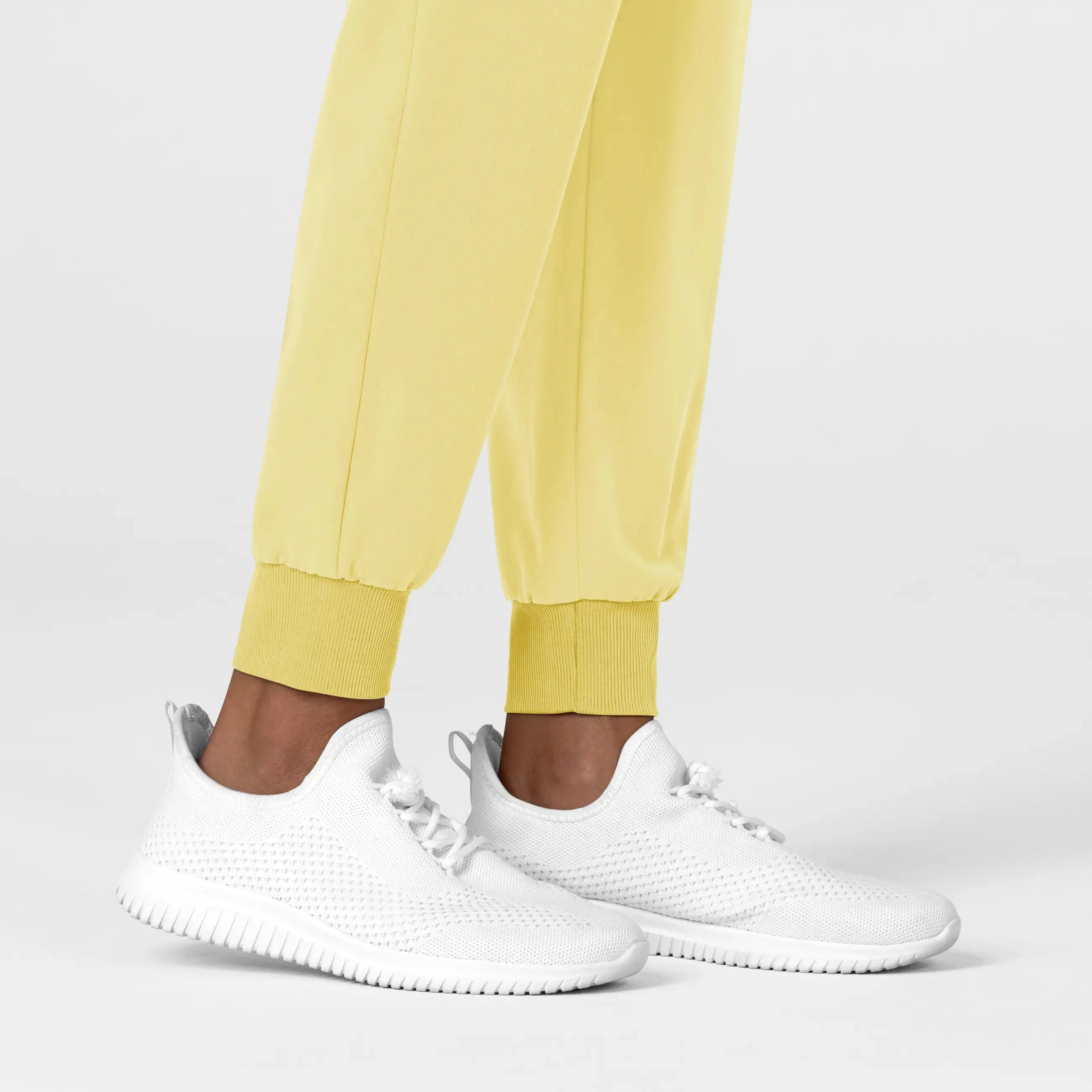 Wink Women's Jogger Utility Scrub Pant - Sunshine Yellow